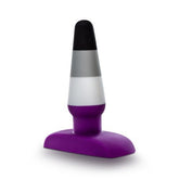 Avant - Pride Siliconen Anaal Plug - Ace - PlayForFun